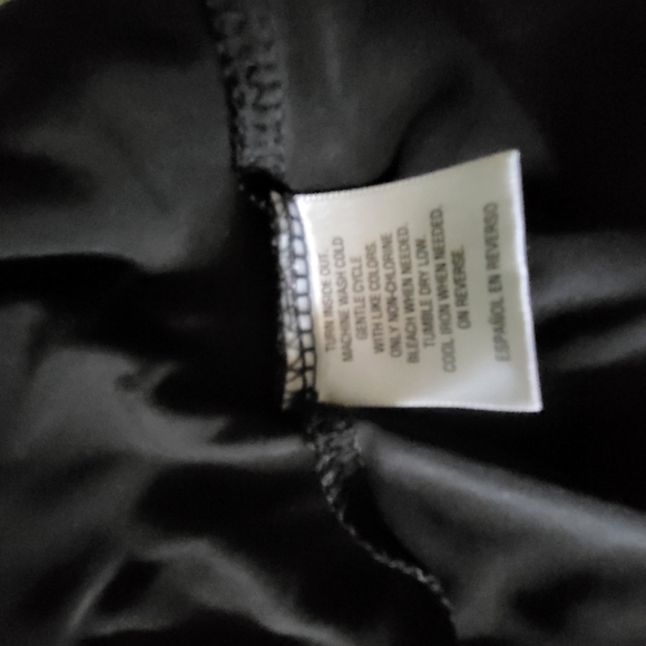 Womens XL black multi color top - Picture 4 of 4